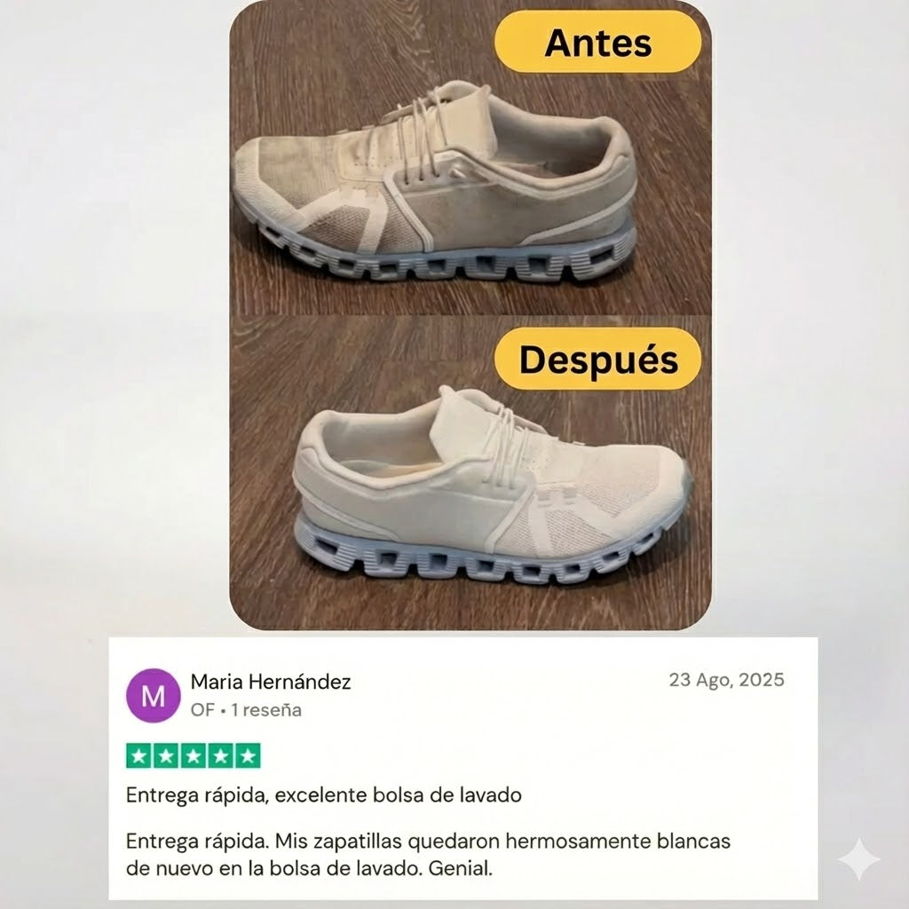 Bolsa Limpia Zapatillas (40% OFF)